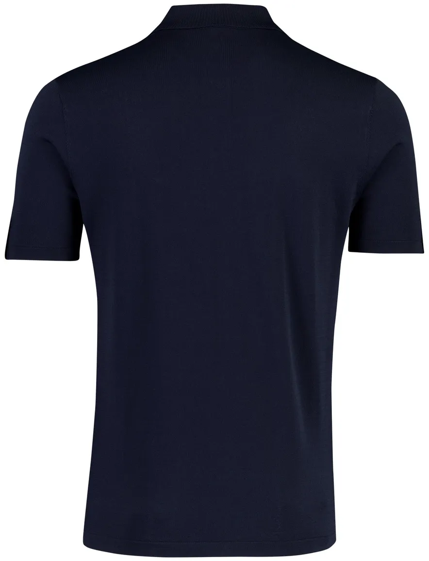Blue Industry poloshirt korte mouw donkerblauw