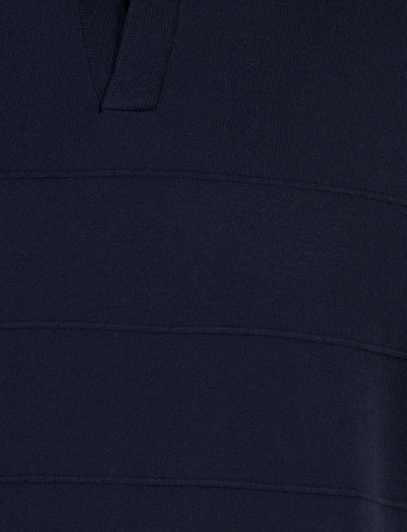 Polo korte mouw Blue Industry donkerblauw regular fit