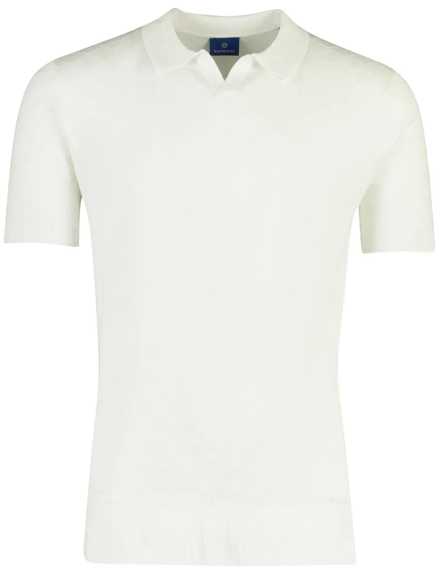 Blue Industry polo ecru