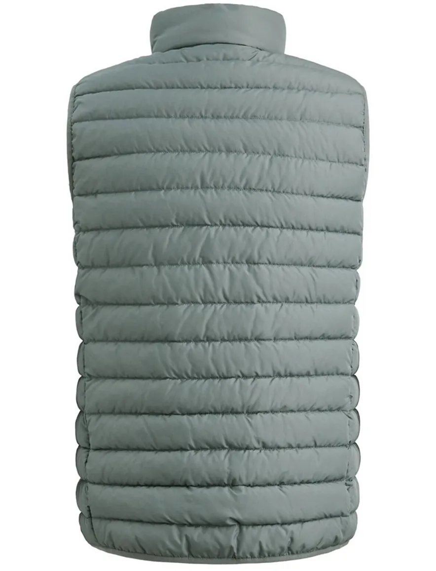 Vanguard bodywarmer groen effen gewatteerd