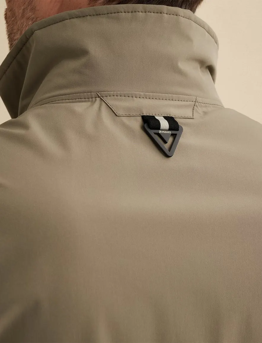 Vanguard tussenjas beige half lang
