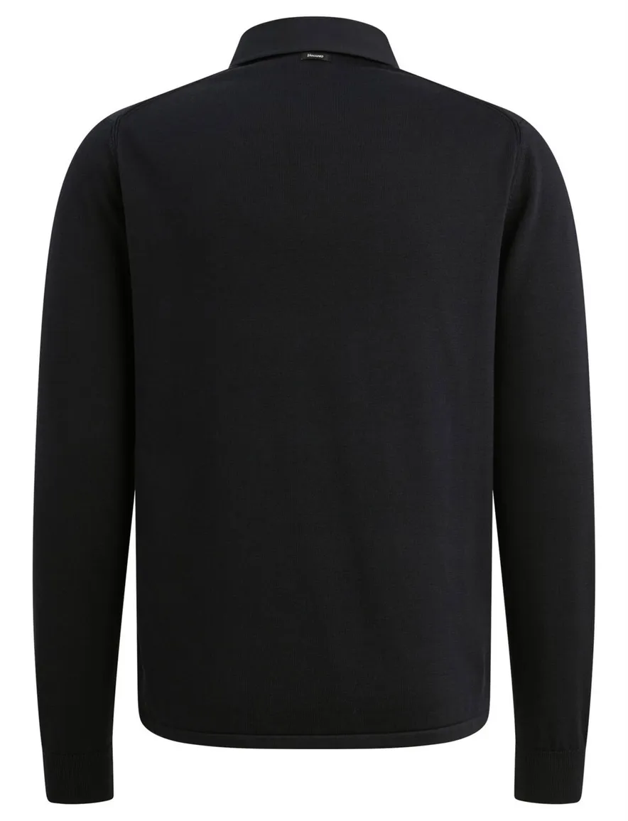 Vanguard overshirt dubbele borstzak navy