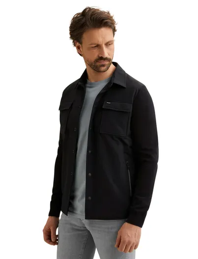 Vanguard Vanguard overshirt dubbele borstzak navy