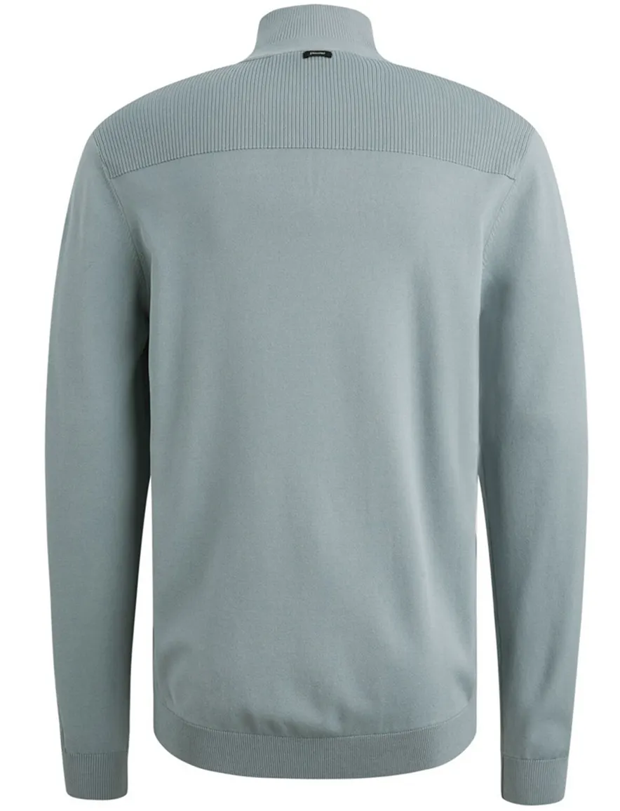Vanguard Half zip trui blauw