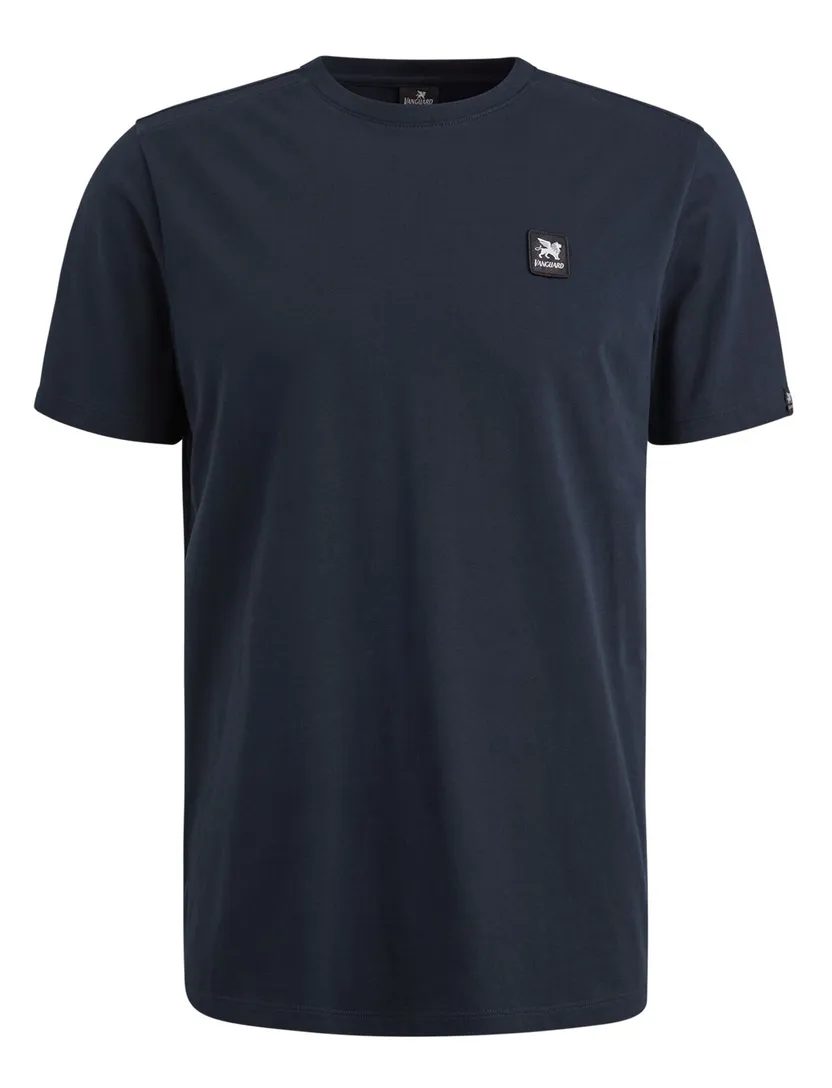 T-shirt Vanguard donkerblauw regular fit