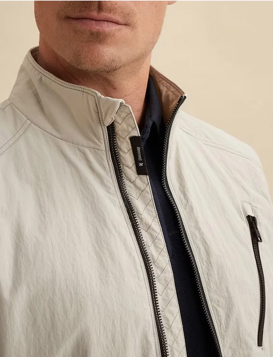 Vanguard tussenjas wit normale fit