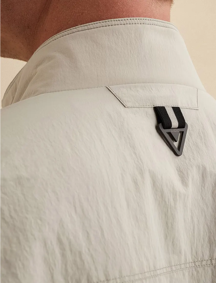 Vanguard Jas Beige zwarte rits waterafstotend
