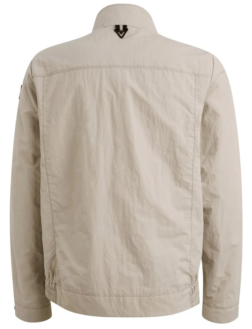 Vanguard Jas Beige zwarte rits waterafstotend