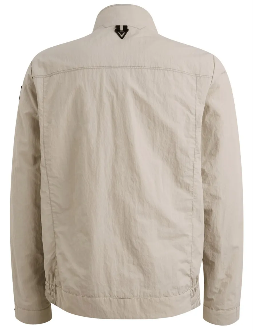 Vanguard Jas Beige zwarte rits waterafstotend