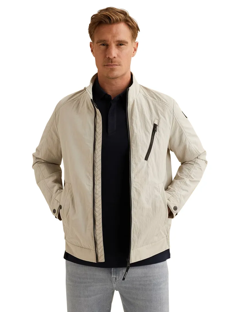 Tussenjas Vanguard wit borstzak normale fit