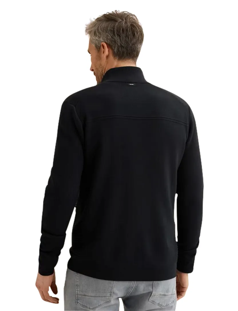 Vanguard vest zwart normale fit gemeeleerd