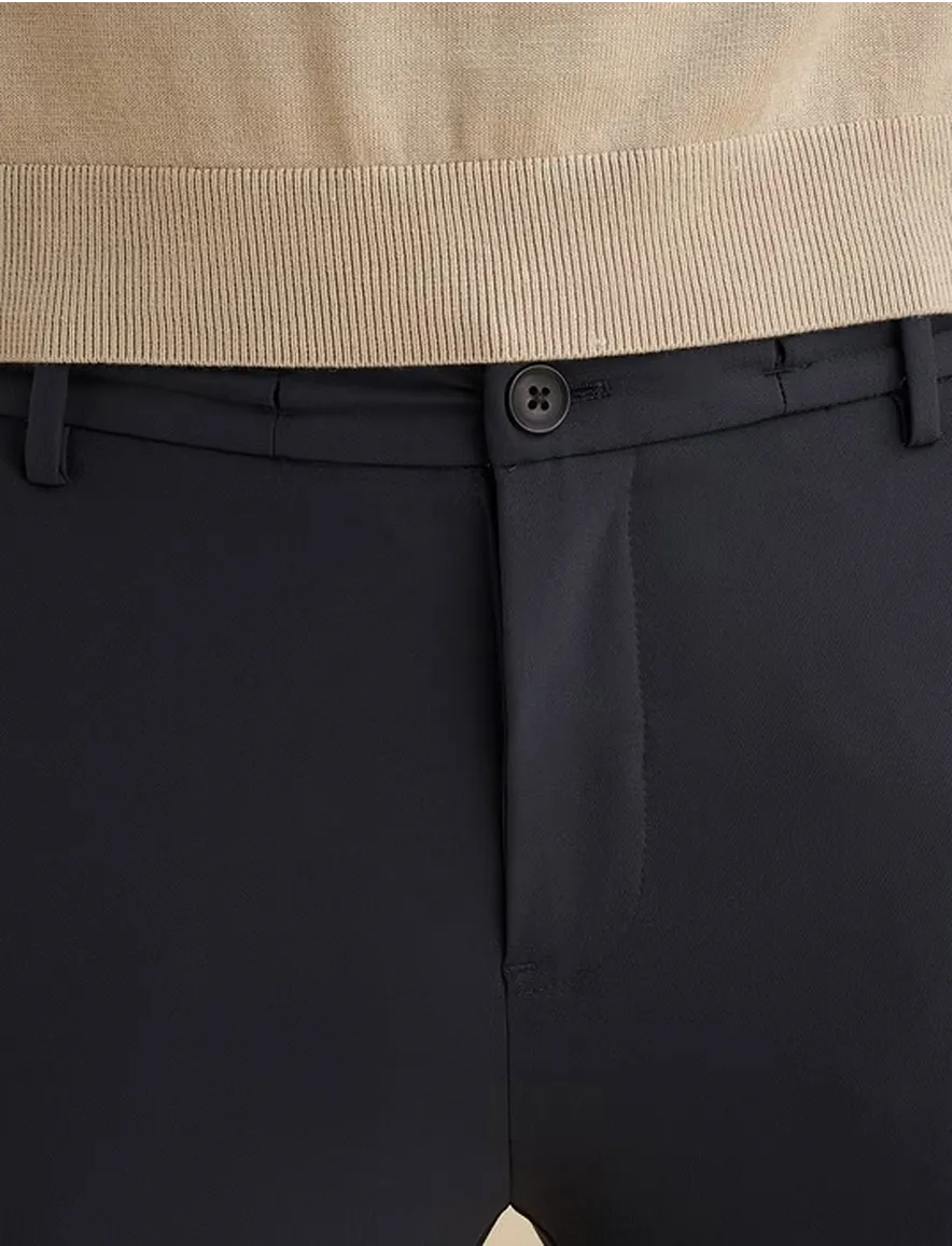 Vanguard V12 chino donkerblauw normale fit