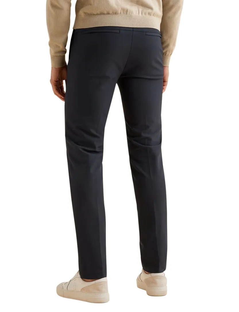 Chino Vanguard V12 stretch donkerblauw
