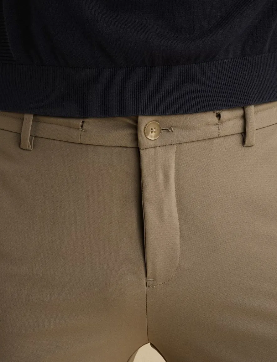 Vanguard chino V12 khaki effen