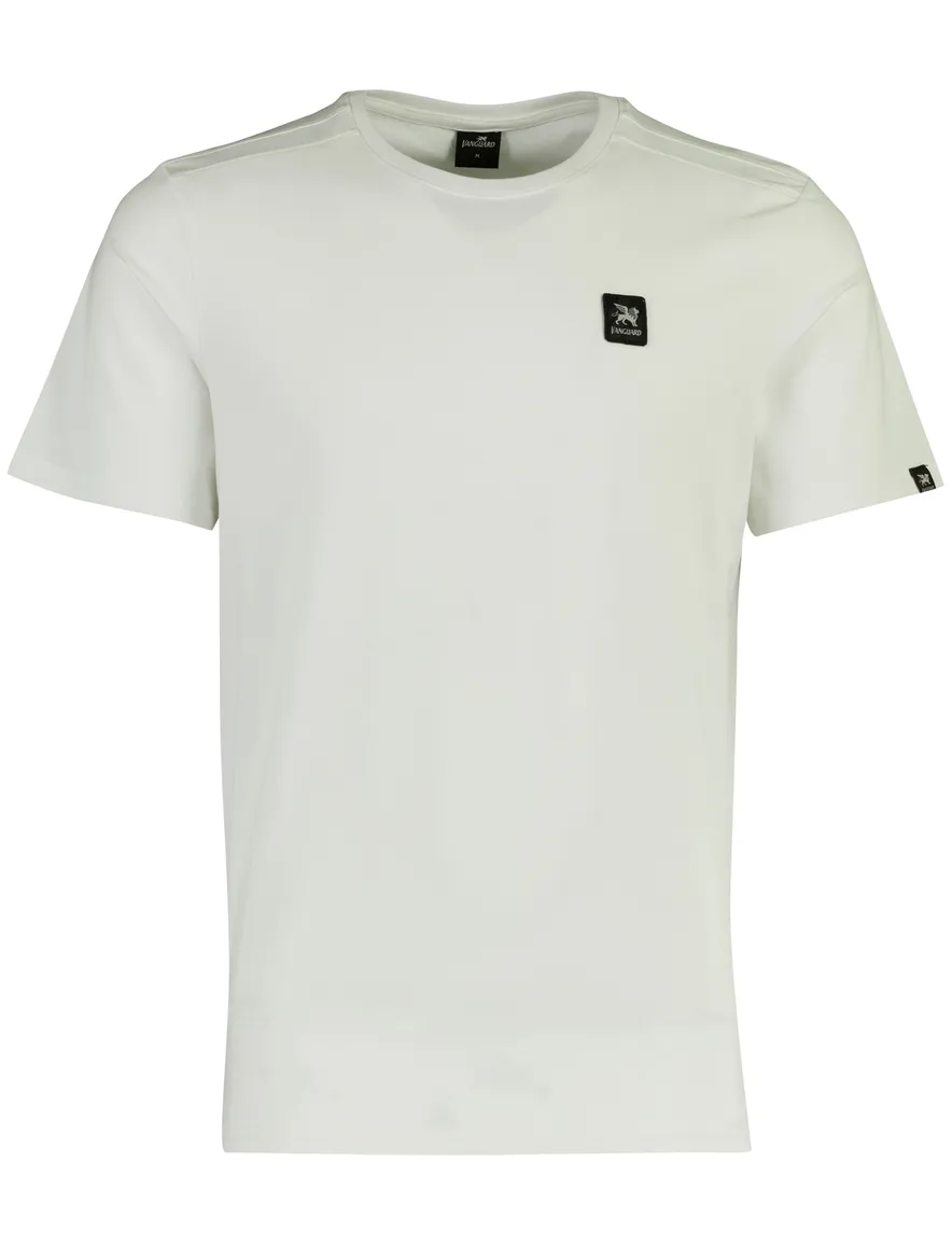 Vanguard t-shirt wit normale fit ronde hals korte mouw