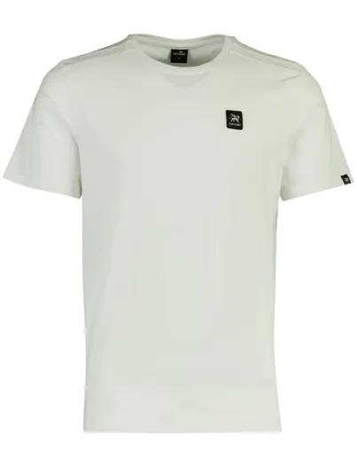 Vanguard Wit t-shirt Vanguard korte mouw ronde hals