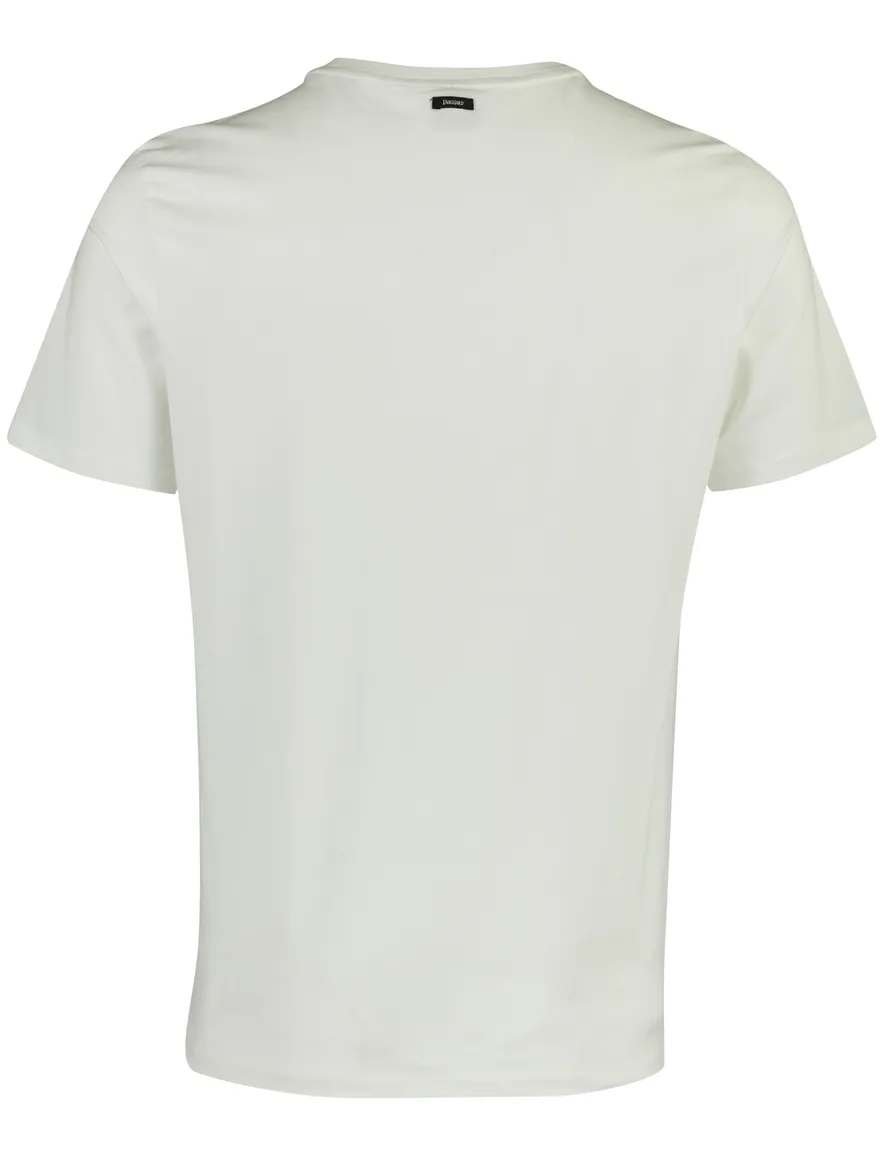 Vanguard t-shirt wit normale fit ronde hals korte mouw