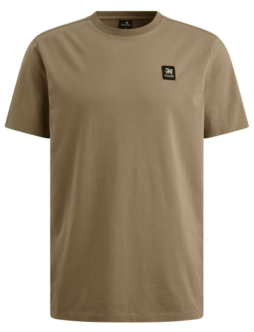 Vanguard T shirt beige logo