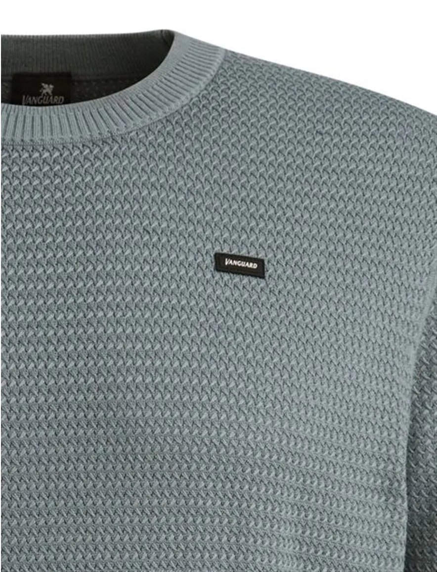 Vanguard T-shirt Beige structuur