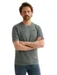 T-shirt Vanguard blauw met structuur