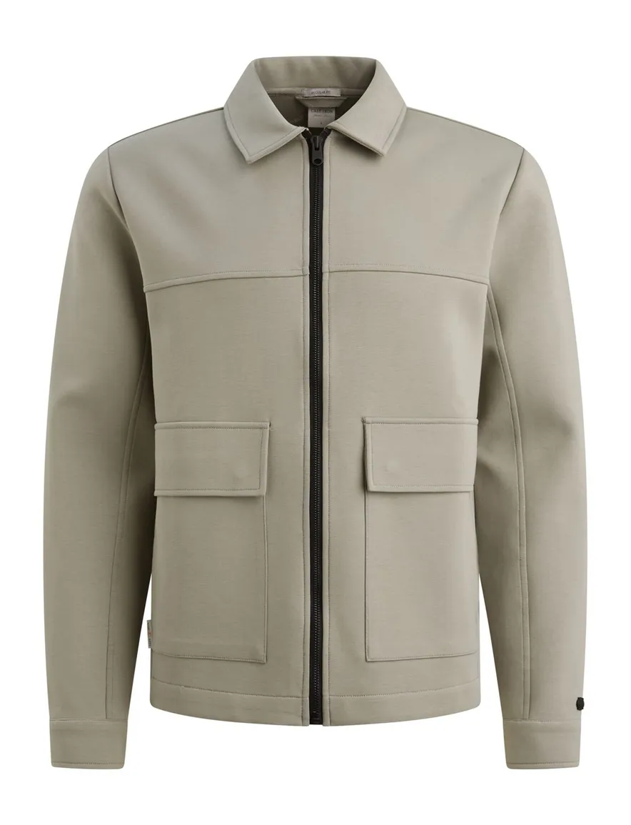 Cast Iron vest groen regular fit