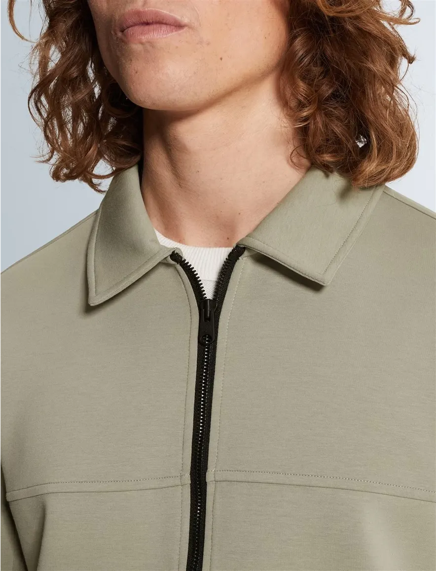 Cast Iron vest groen regular fit
