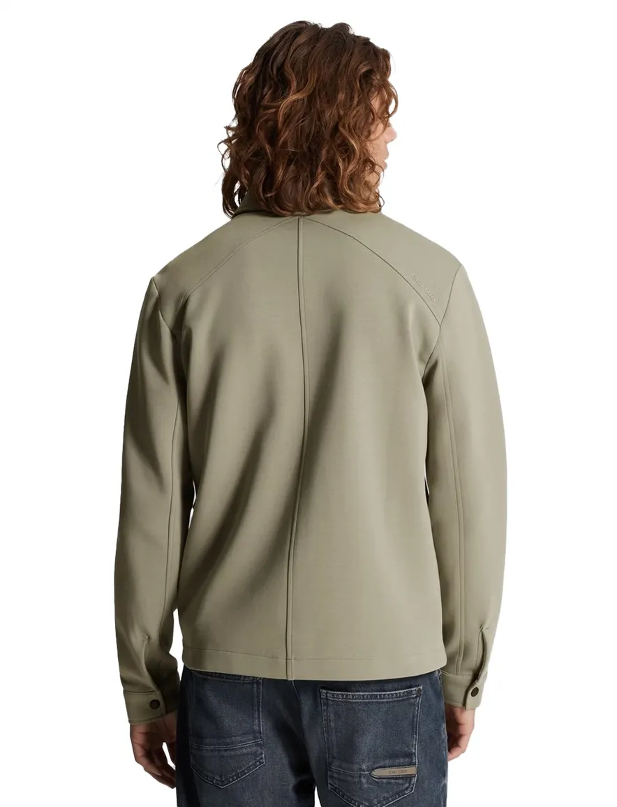Cast Iron vest groen regular fit