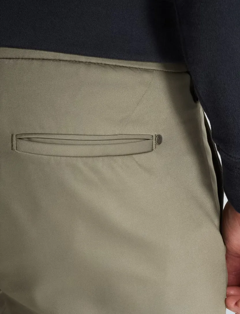 katoenen donkergroen pantalon chino Cast Iron Cylas