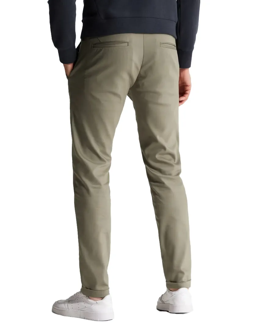 katoenen donkergroen pantalon chino Cast Iron Cylas
