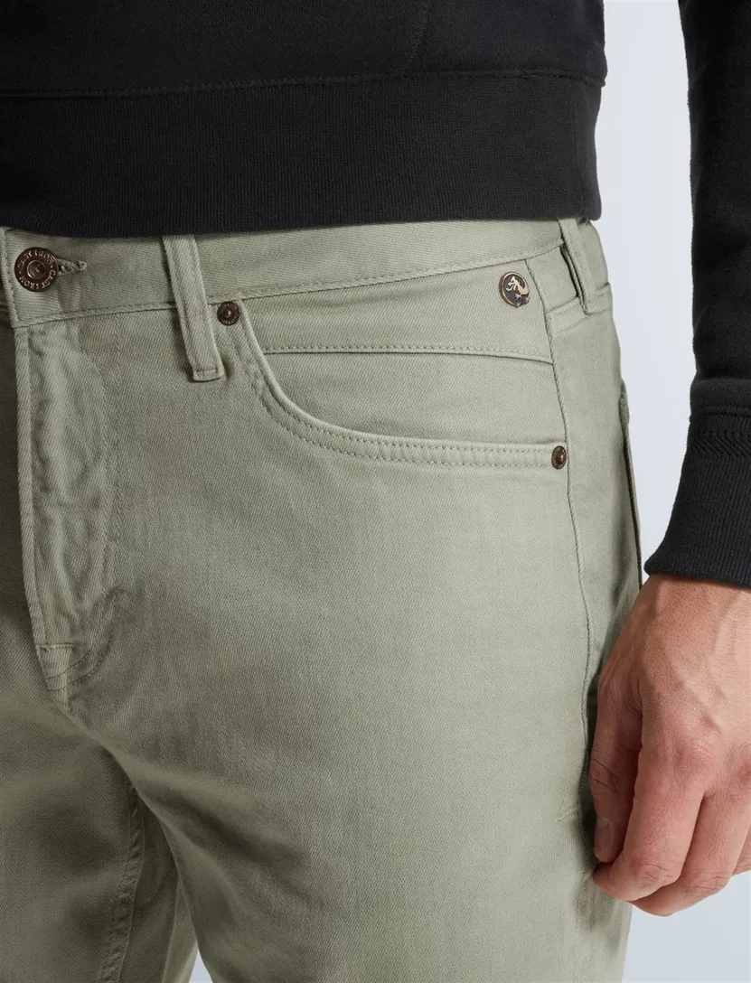 Jeans Cast Iron denim groen Valver regular fit