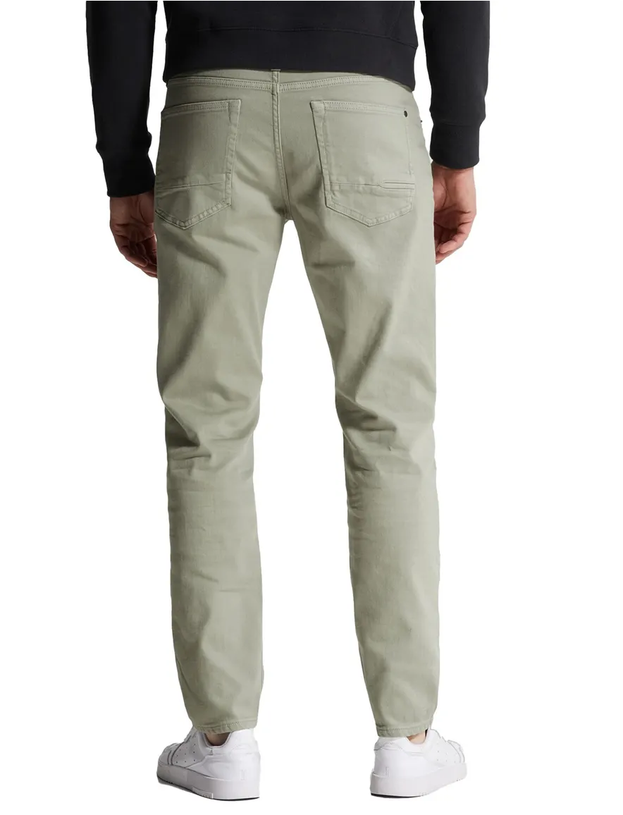 Groene jeans Cast Iron denim regular fit Valver