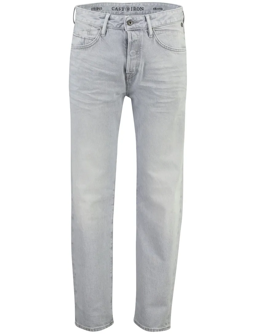 lichtgrijs jeans relaxed fit Steeper Cast Iron