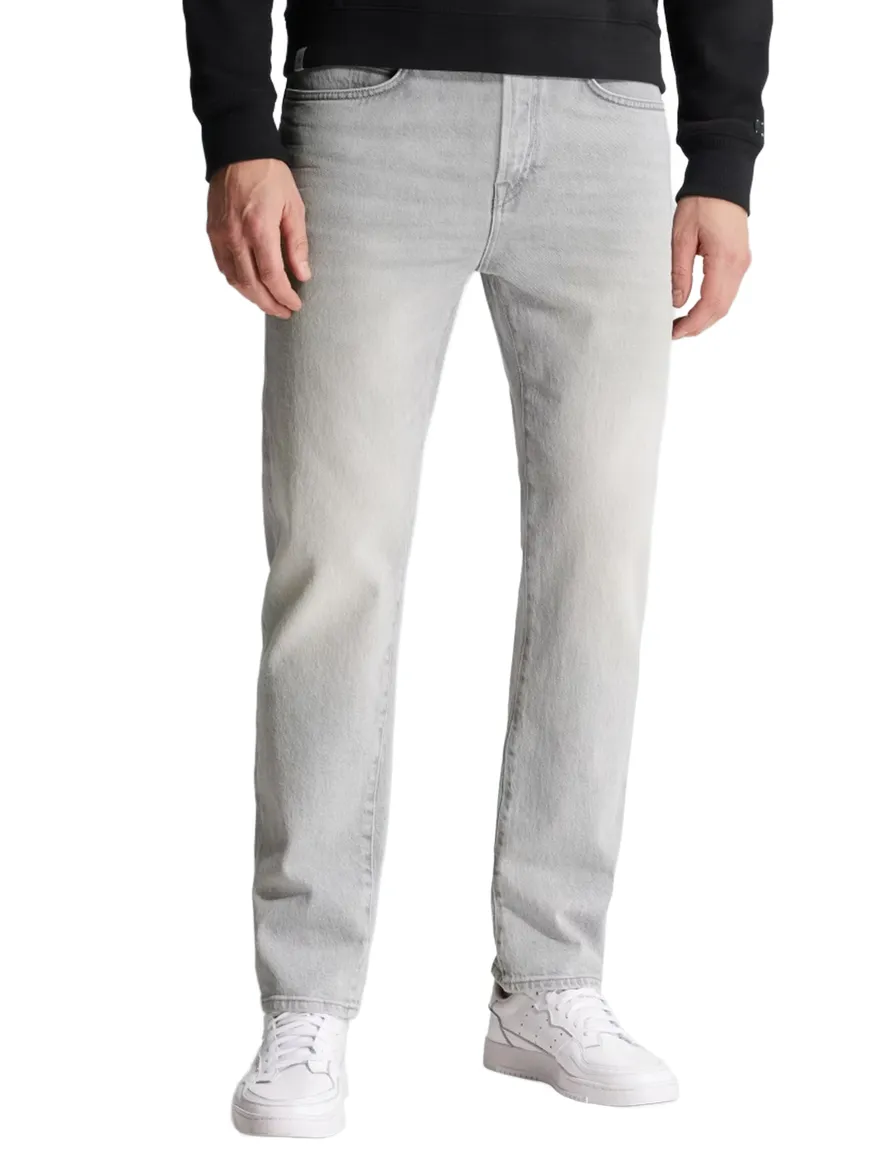 Cast Iron Steeper relaxed fit jeans lichtgrijs
