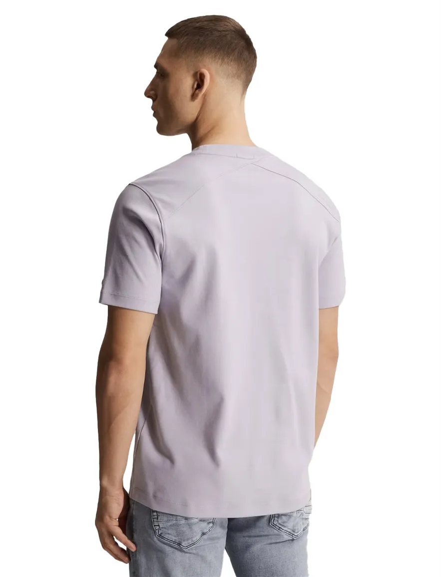 Cast Iron t-shirt paars regular fit