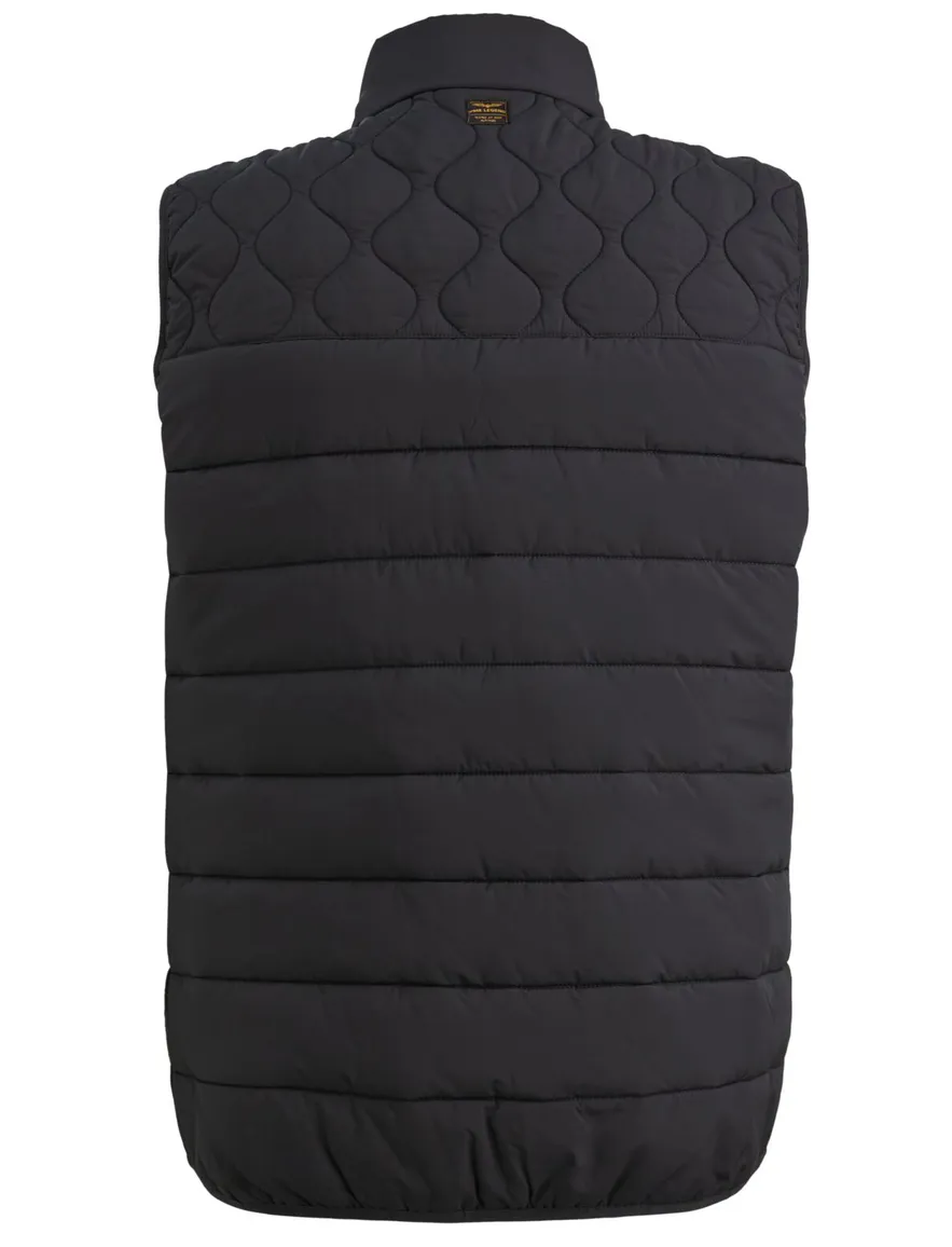 Bodywarmer PME Legend Yetliner donkerblauw golf gestikte schouder