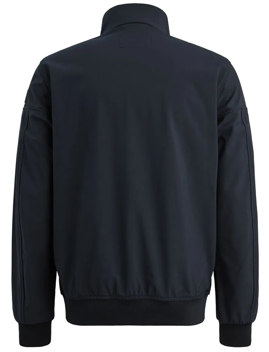 Softshell jas PME Legend Skyglider donkerblauw elastische tailleband