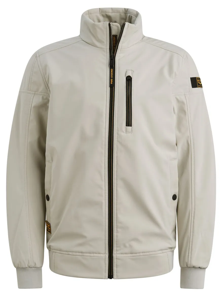 Softshell jas PME Legend Skyglider beige winddicht