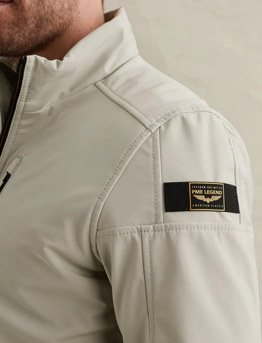Softshell jas PME Legend Skyglider beige winddicht