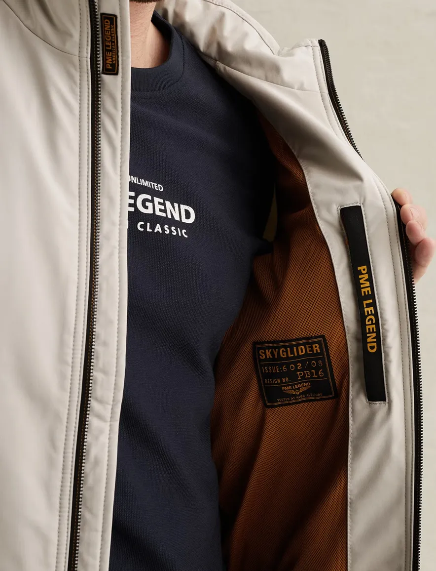 Softshell jas PME Legend Skyglider beige winddicht