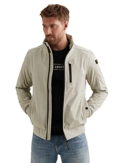 PME Legend Softshell jas PME Legend Skyglider beige winddicht