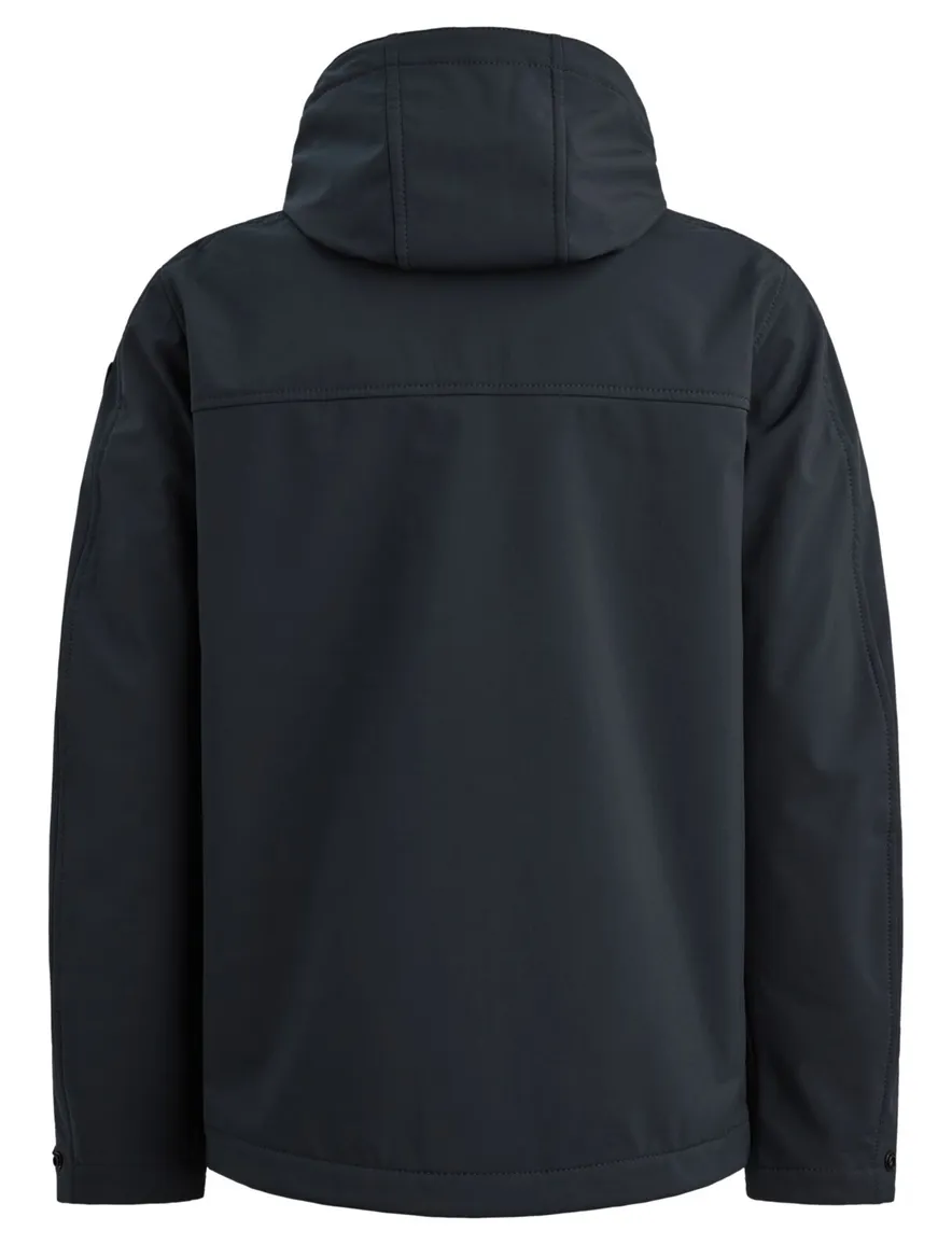 Softshell jas PME Legend Successor donkerblauw waterafstotend
