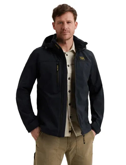 PME Legend Softshell jas PME Legend Successor donkerblauw waterafstotend