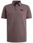 Poloshirt PME Legend paars katoen wijde fit