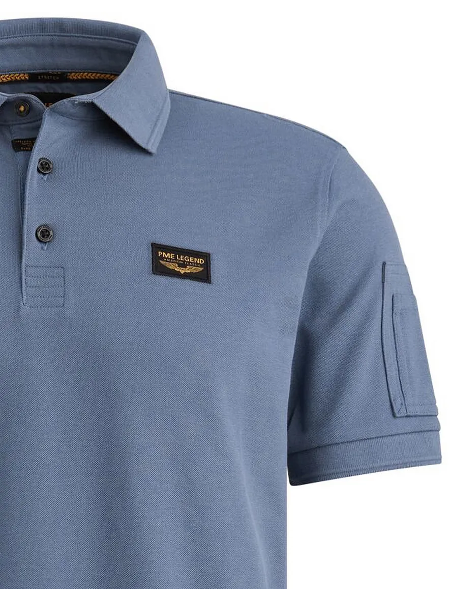 PME Legend Poloshirt blauw
