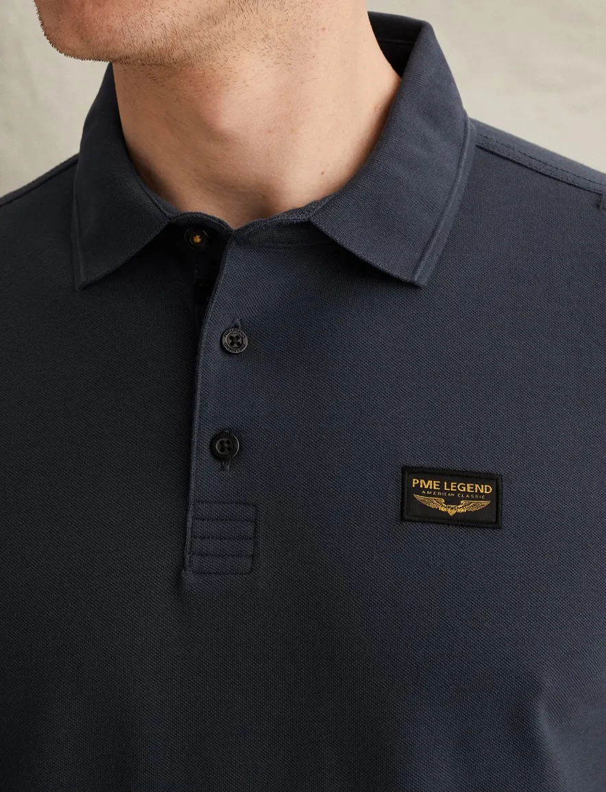Poloshirt PME Legend donkerblauw