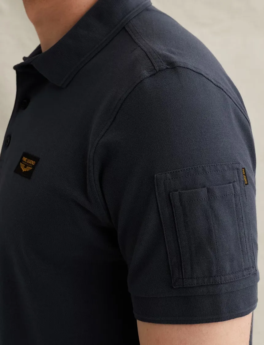 Poloshirt PME Legend donkerblauw