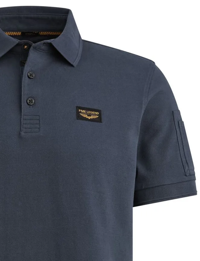 Poloshirt PME Legend donkerblauw