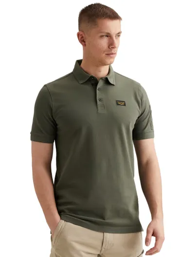 PME Legend PME Legend Poloshirt donkergroen
