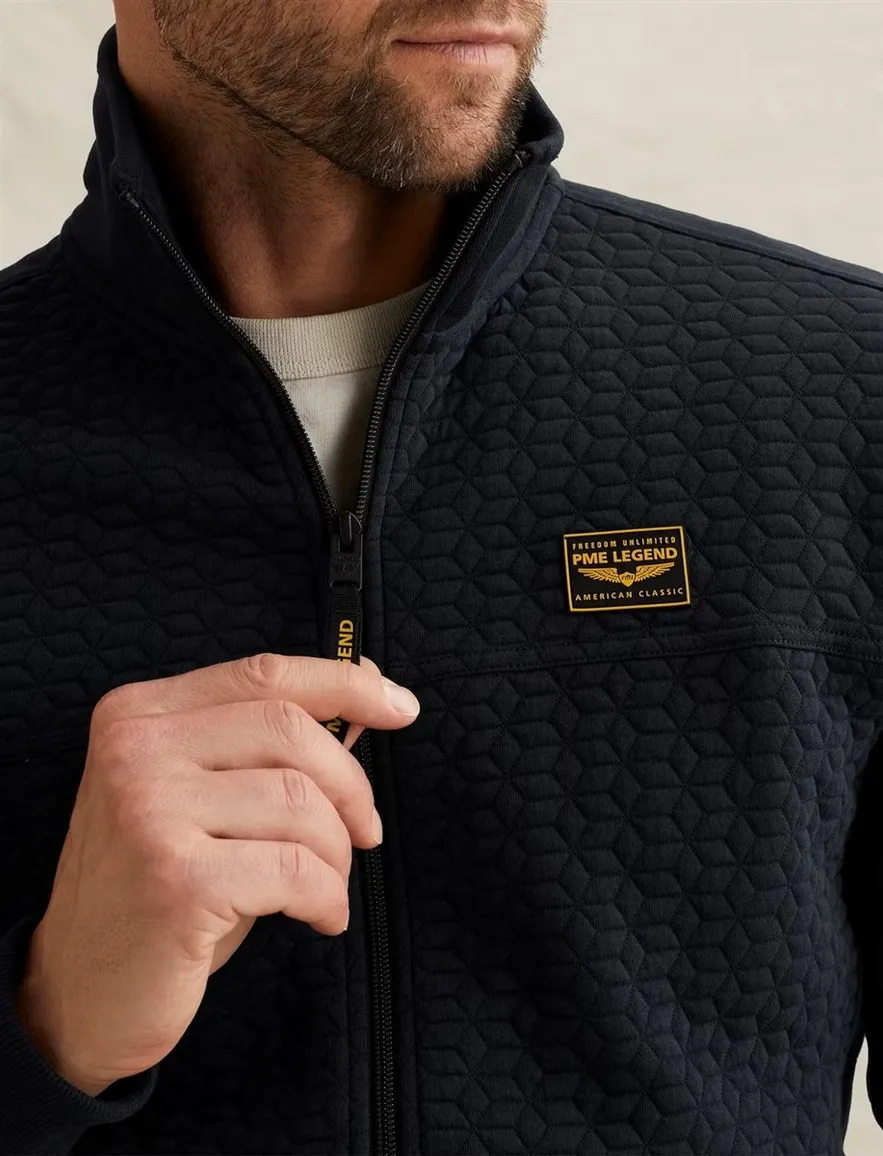 PME Legend interlock vest donkerblauw