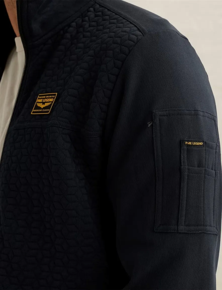 PME Legend interlock vest donkerblauw